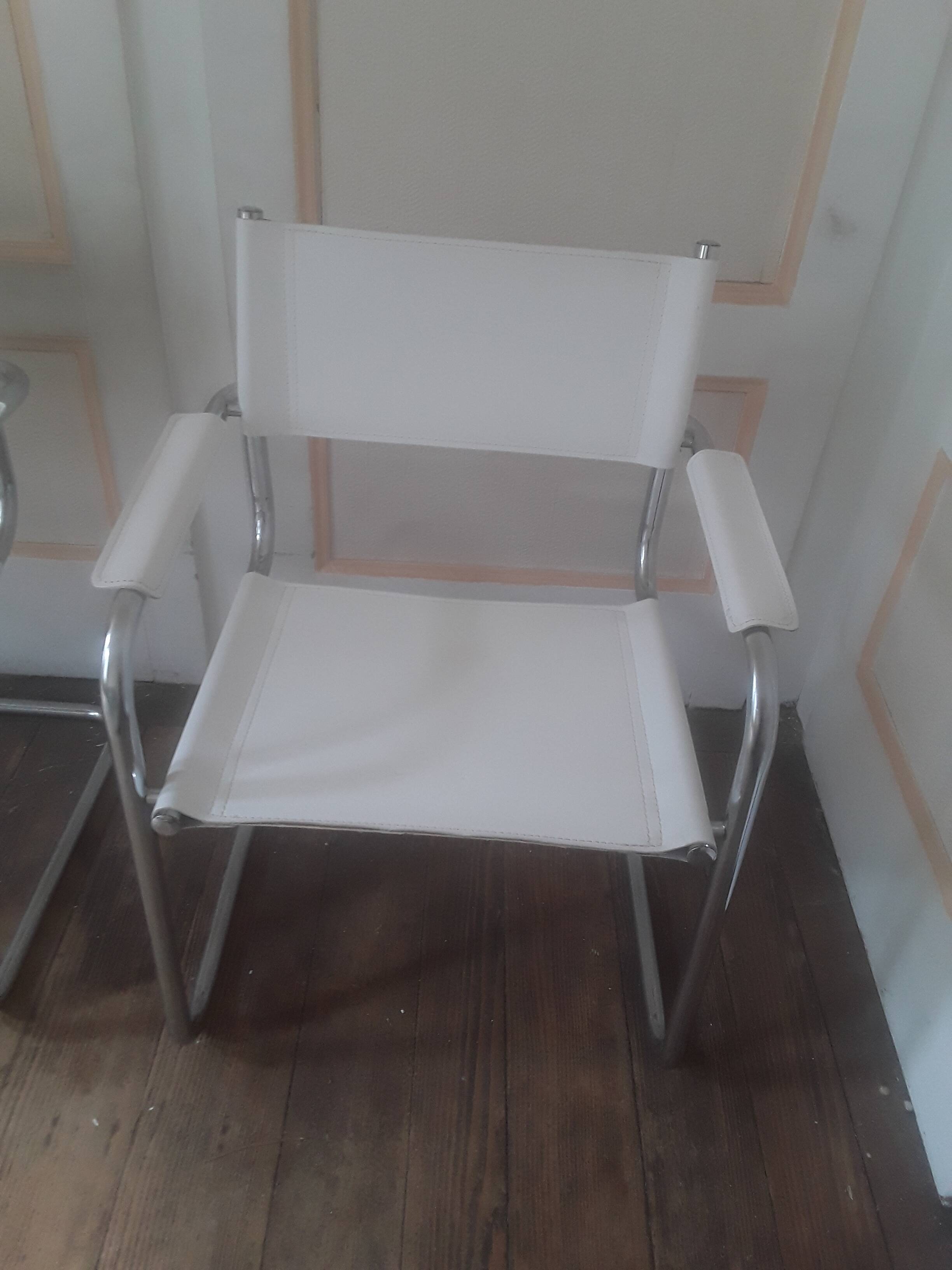 Fauteuil S34 cantilever Marcel Breuer