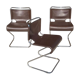 3 chairs by Pascal Mourgue, Steiner Edition, Model Biscia, 1970