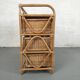 Chest of drawers 4 rattan drawers