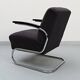 Fauteuil S411 attribué à WH Gispen pour Mücke & Melder, années 1930
