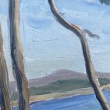 Painting, seaside painting