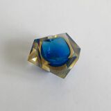 Murano Sommerso Glass Ashtray, 1960s