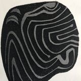 Raoul ubac, the uprooted grass 1, 1975. original etching signed in pencil.