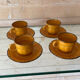 Pagnossin mustard yellow coffee cup
