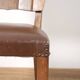 Ensemble de 4 chaises Art déco en bois sculpté