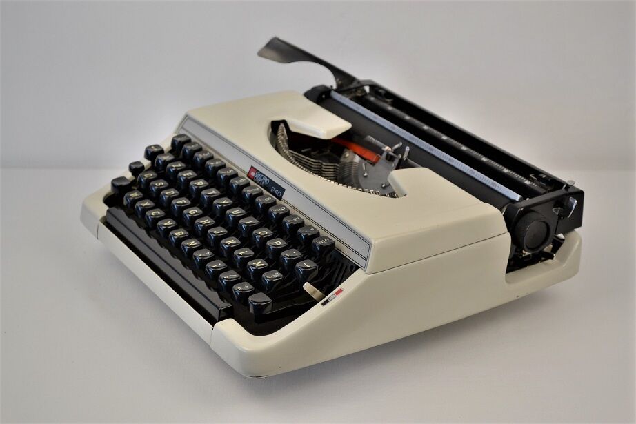 Machine à écrire Electro Calcul 240 vintage 60 avec ruban neuf
