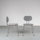 Pair of “CT2” dining chairs by Willy van der Meeren for Tubax, Belgium 1950