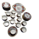 Tea and cake service in porcelain Circa 1950/60