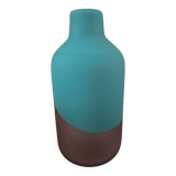 Vase contemporain bicolore