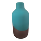 Vase contemporain bicolore