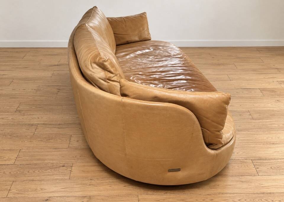 Canapé cuir Bart de chez MOOOI
