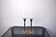 Pair of brutalist candlesticks by Art3, 1970