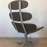 Corona Lounge Chair by Poul M. Volter, Model EJ 5, 1970