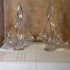 Crystal candle holders