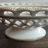 Moustiers earthenware fruit bowl