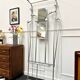 Vintage aluminum entrance locker