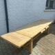 Solid oak farmhouse table