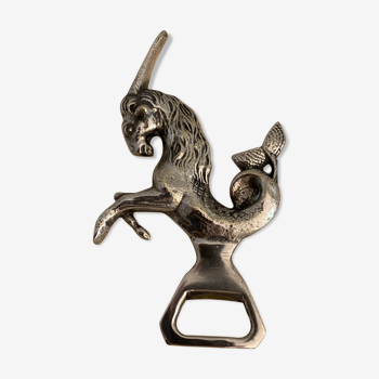 Décapsuleur Valenti animal fantastique en bronze argenté