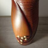 Vase collaboration between G de Bryun and Atelier Dubois at Bouffioulx.