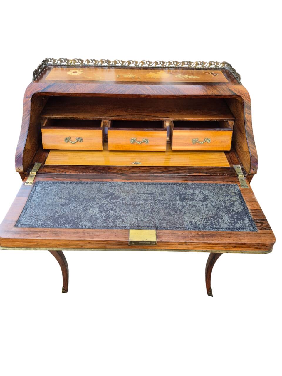 Bureau de dame style louis XV début XX