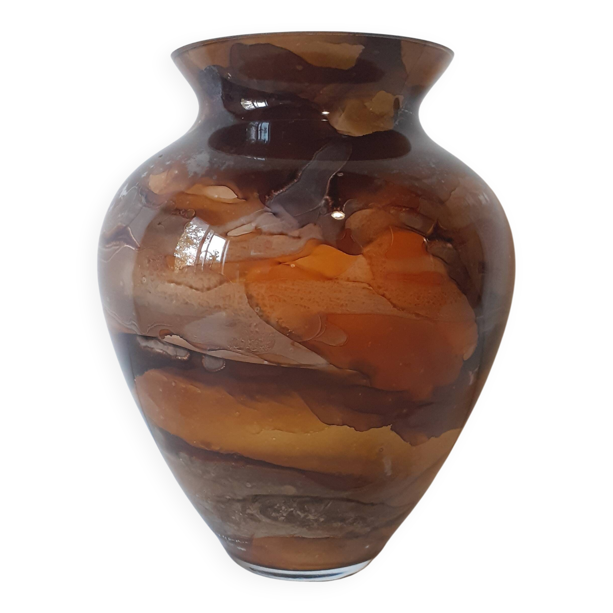 Vase signed by Sylvie Montagnon