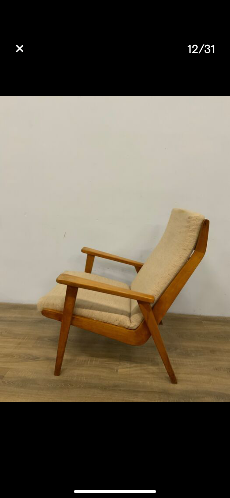 Armchair for Gelderland by Rob Parry - model 1611