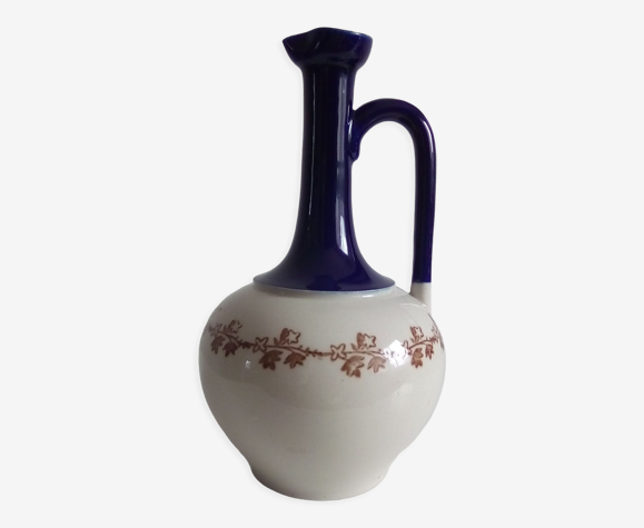 Carafe aiguière en porcelaine, Terre d'acier Saint Uze, Manufacture Revol