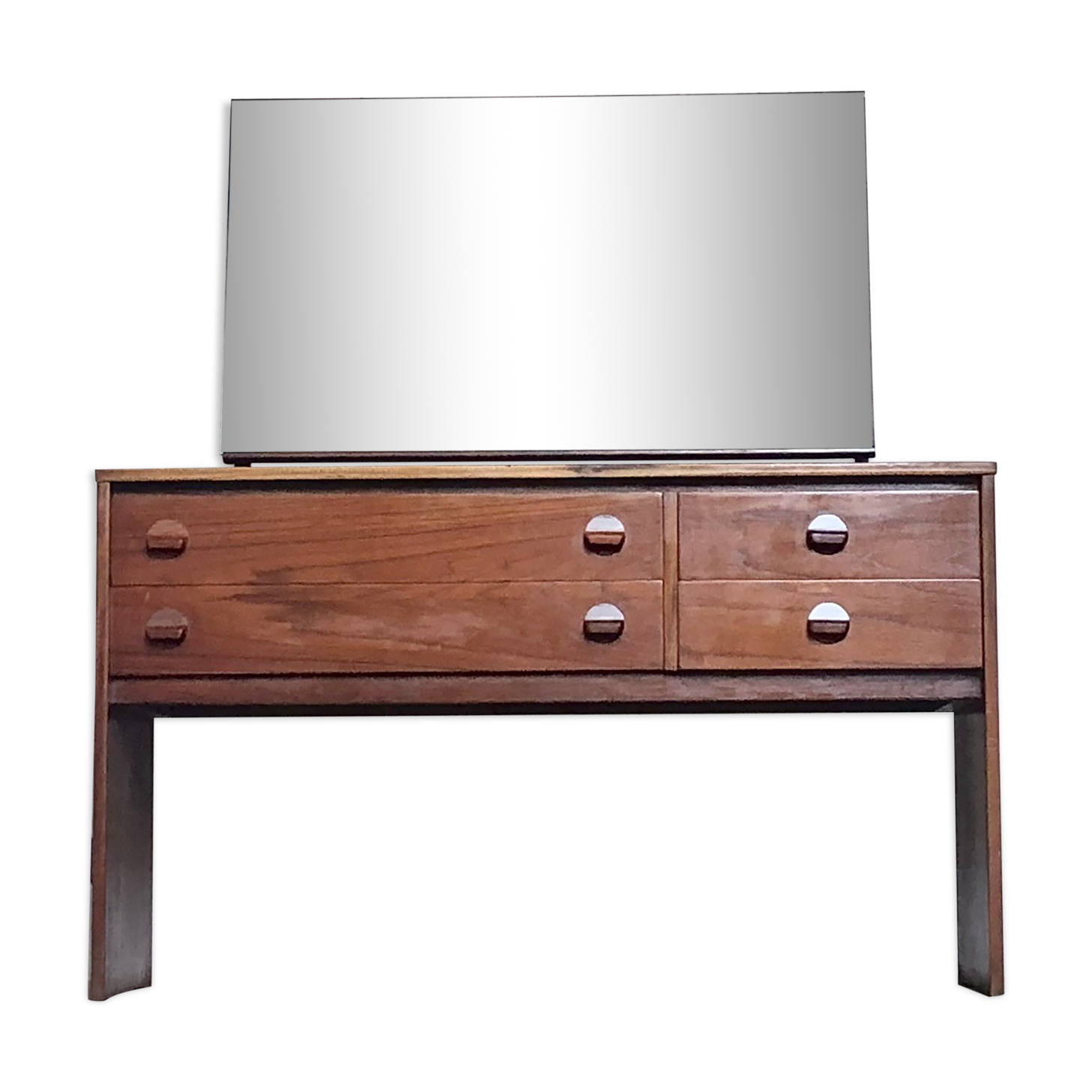 Teak vintage dressing table