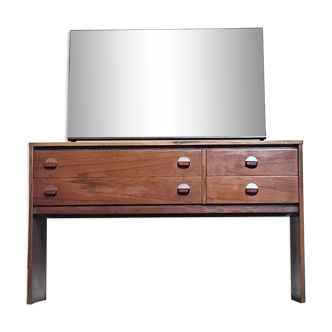 Teak vintage dressing table