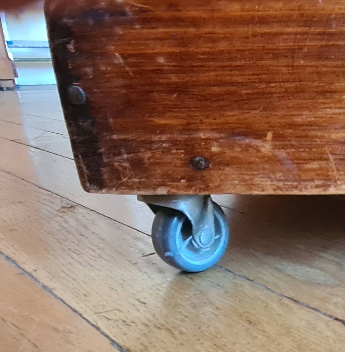 Wooden coffee table (chest or bar)