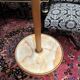 Floor lamp with telescopic base. Bronze, onyx.