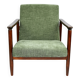 Green Olive GFM-142 Armchair by Edmund Homa, 1970s