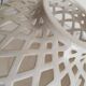 Anthropologie Diamond-Pierced Hurricane Tealight Holder