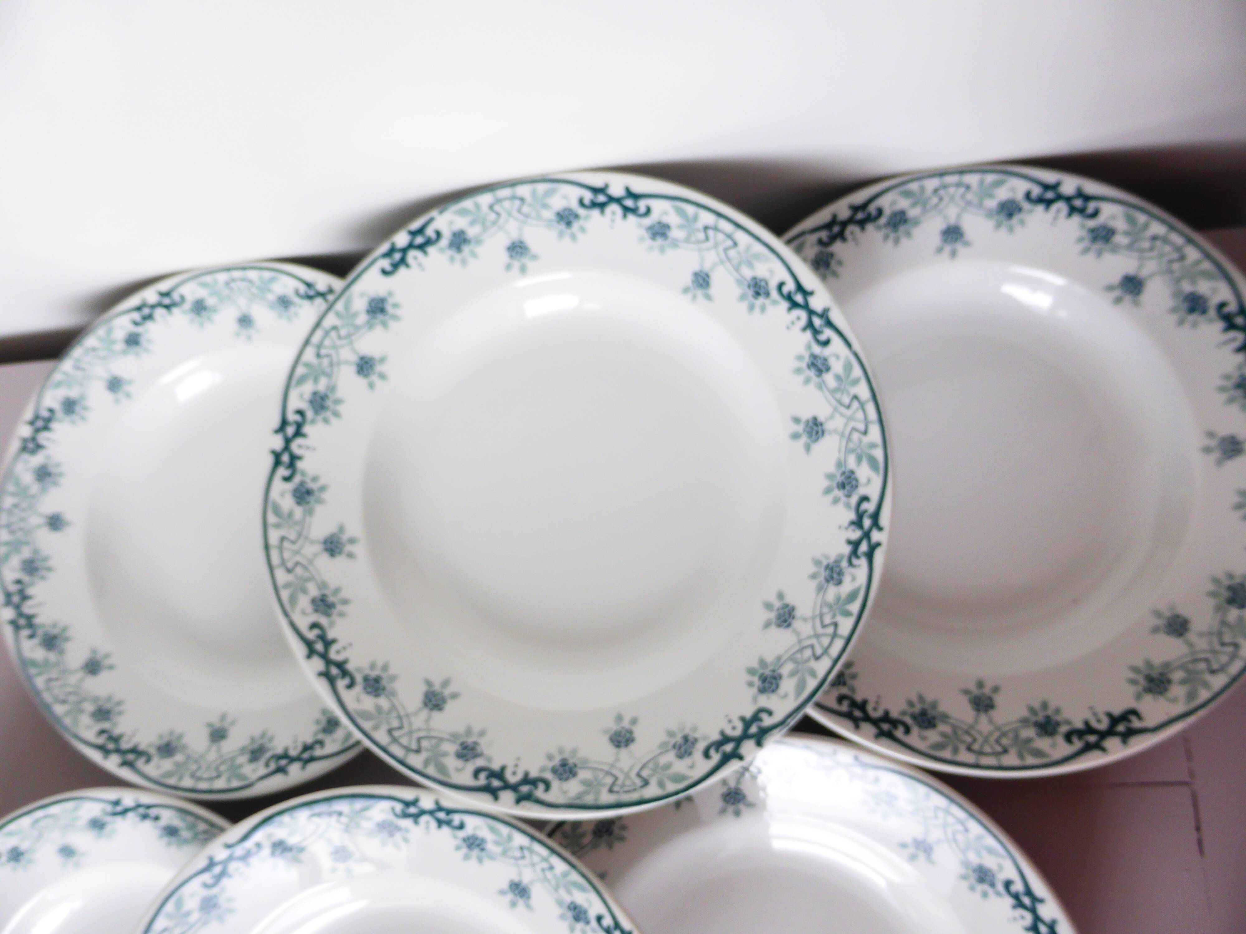 6 soup plates from St Amand and Hamage, Bleriot model 2008153