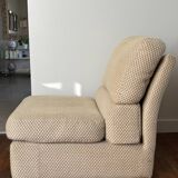 Swann brand wool fabric armchair