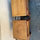 Pair of elm bedside tables Maison Regain 80'