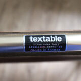 Vintage textable folding table-dessert