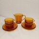 Duralex coffee set