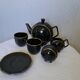 CERAMIC COFFEE OR TEA SERVICE 6 PIECES