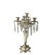19th century marble, brass and tassel chandelier