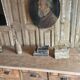 Antique shop cabinet with drawers