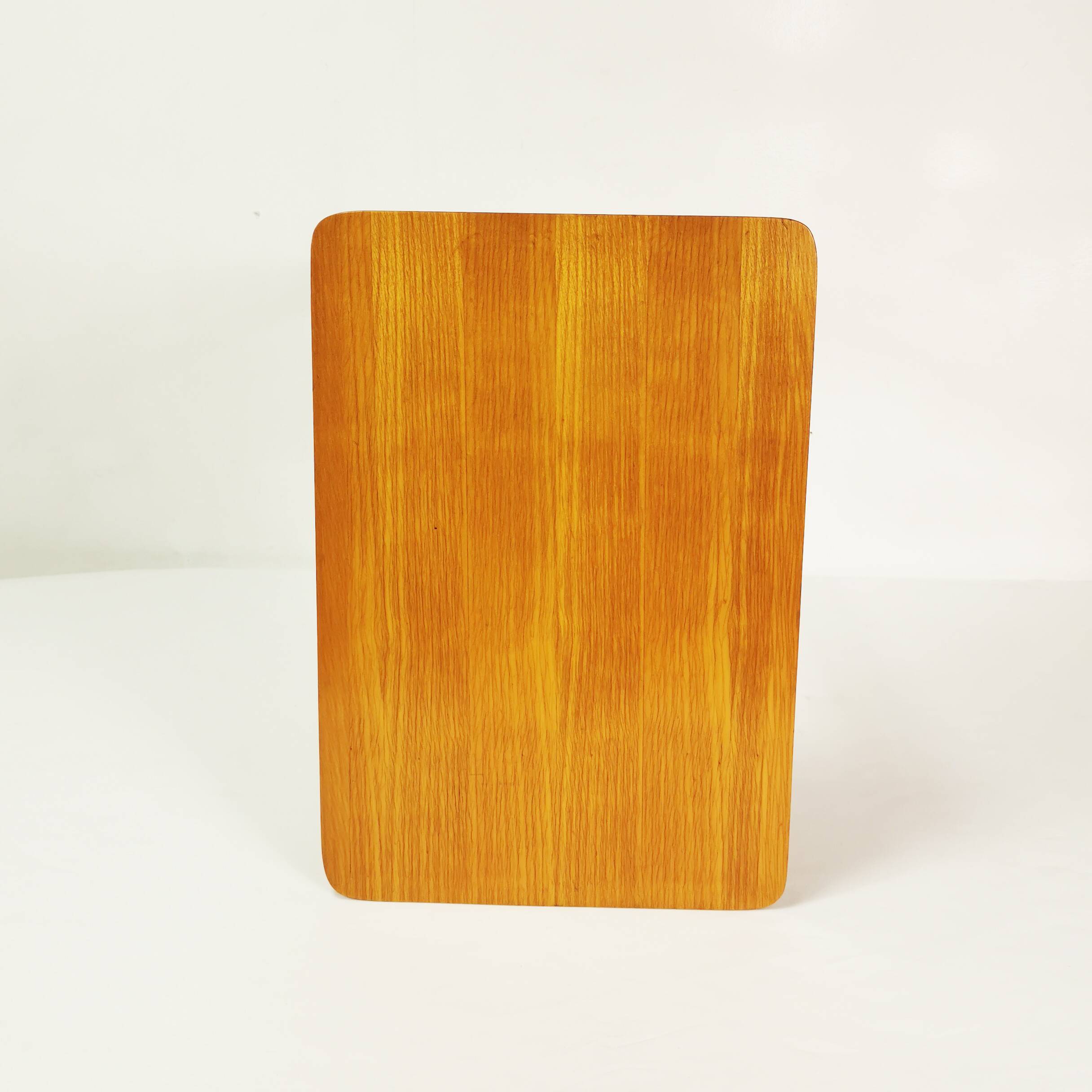 Minimalist side table, Lotos, Germany, 1960s.