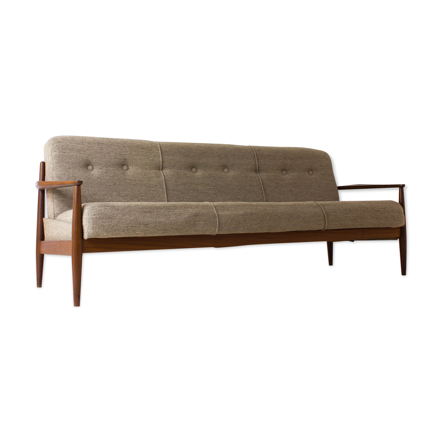 Danish daybed in teak by Arne Vodder, 1960s