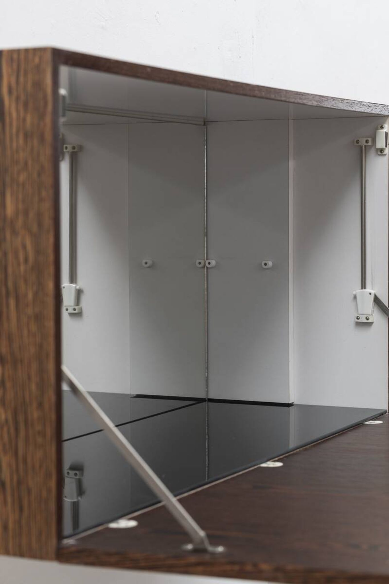 Banz Bord wall cabinet in wengé, the Netherlands, 1970s
