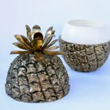 Mid Century Frigotherm Pineapple Shaped Ice Bucket by Hans Turnwald