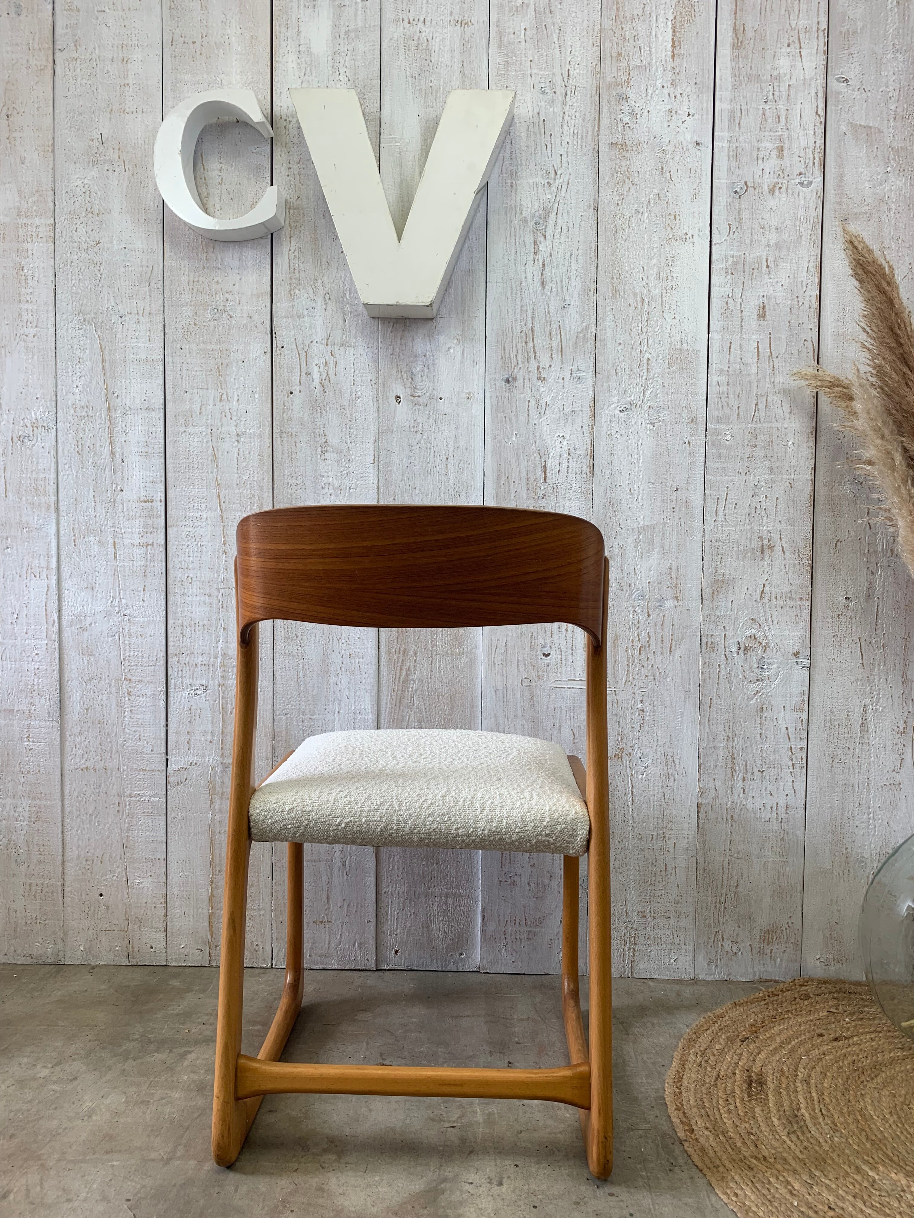 Series of 6 chairs Baumann