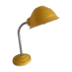 Yellow vintage metal desk lamp 70s