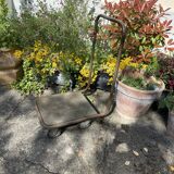 Vintage industrial trolley 1950