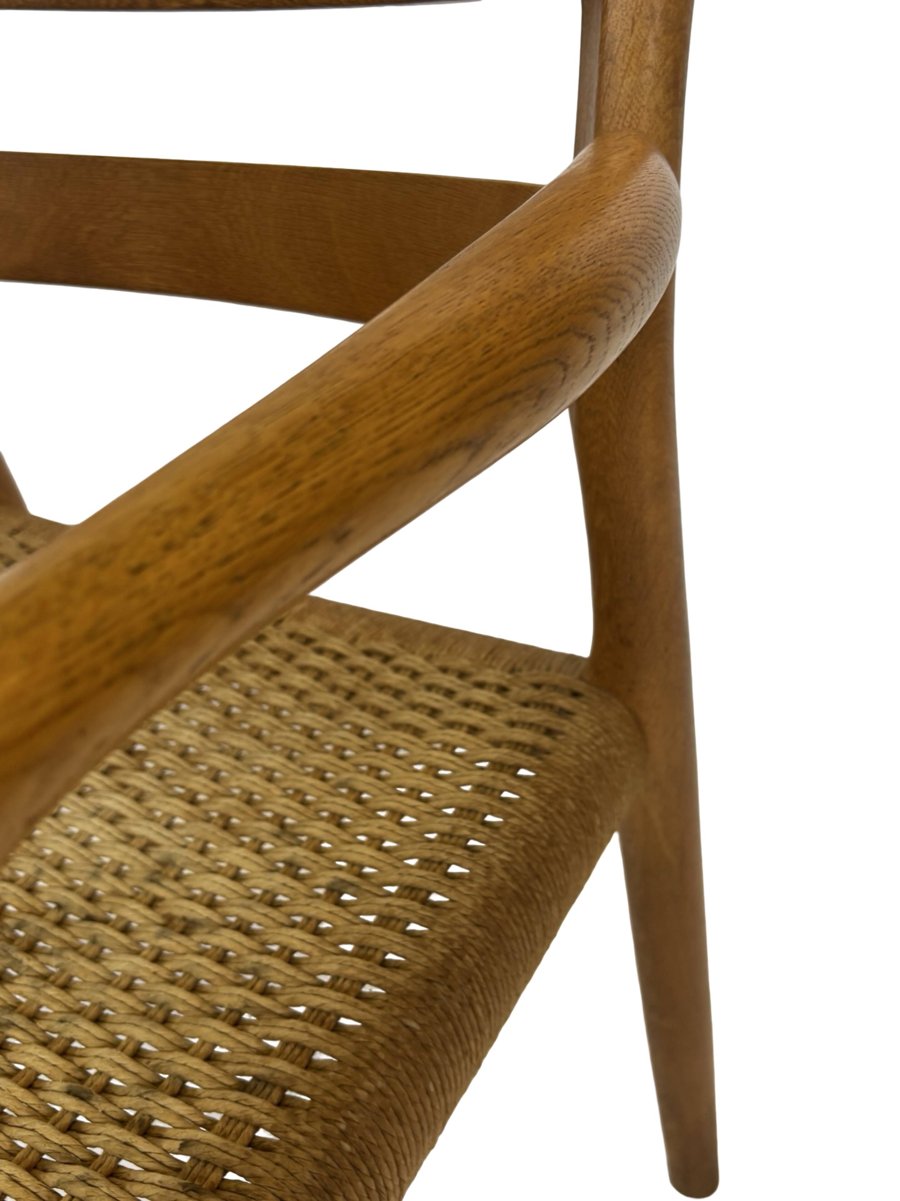 Vintage Niels Otto Moller Armchair Model 67 in Oak Danish Design