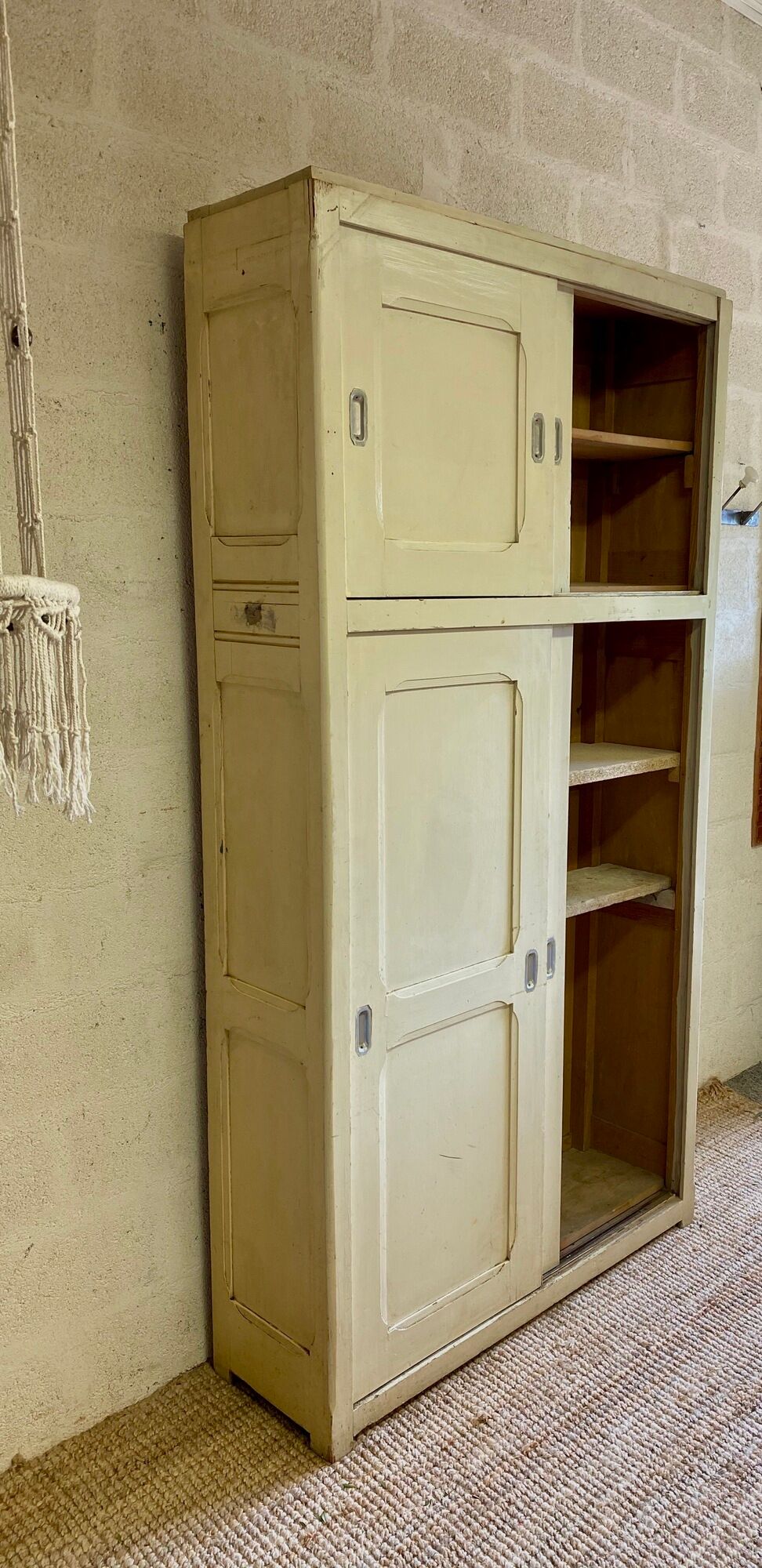Parisian workshop cabinet with sliding doors